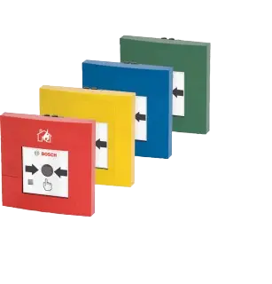 Bosch Addressable Double Action Manual Call Point Model FIM-420-DM-G-R - Fire Protection System By Bosch| Asian Technologies Ltd.