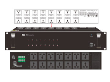 ITC T-6216B, Power Sequencer, 16-Channel Power Control, PA System Power Management, Intelligent Power Sequencer, Rack-Mount Sequencer, Asian Technologies Ltd, ITC Bangladesh