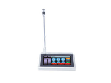 ITC T-7702A, Desktop Intercom Microphone, Paging Microphone, IP Network Microphone, 7-inch Touch Paging Mic, Two-Way Intercom System, PA System Device, Asian Technologies Ltd, ITC Audio Bangladesh, IP Paging Terminal