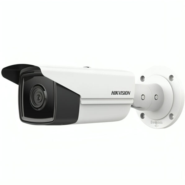 Hikvision 4 MP AcuSense Bullet Camera DS-2CD2T43G2-2I installed outdoors