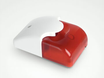 HC-103 wired indoor siren used in bank alarm systems in Bangladesh