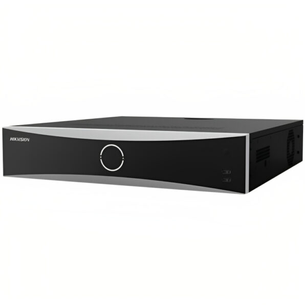 Hikvision DS-7732NI-K4 32-channel 4K NVR installed in control room