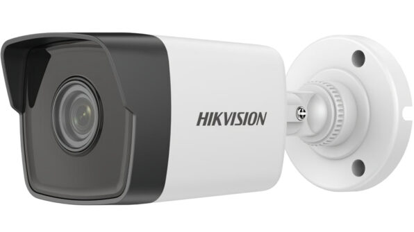 DS-2CD2T43G2-2I AcuSense bullet camera in outdoor setup